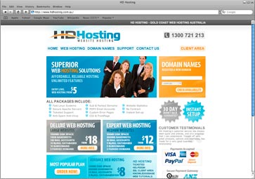 HD Hosting, Website Hosting